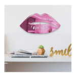 Mirror Lips 3D Wall Art- The USA – Modern Home Decor