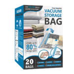 20 Pack Vacuum Storage Bags, Space Saver Bags