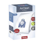 Miele AirClean 3D GN Vacuum Cleaner Bags, White, 1 Box