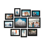 Americanflat 10 Pack Black Picture Frames Collage Wall Decor