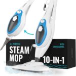 Steam Mop Cleaner 10-in-1 with Convenient Detachable Handheld