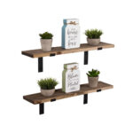 Imperative Décor Rustic Wood Floating Shelves USA Handmade