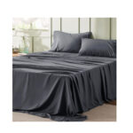 Bedsure Queen Sheets Grey – Soft Sheets for Queen Size Bed